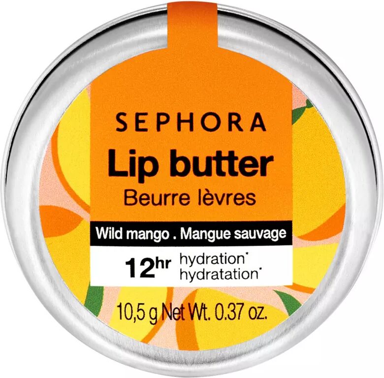 SEPHORA - Lippenbutter - 12 Stunden Feuchtigkeitspflege für die Lippen, 3.5 g, Mangue