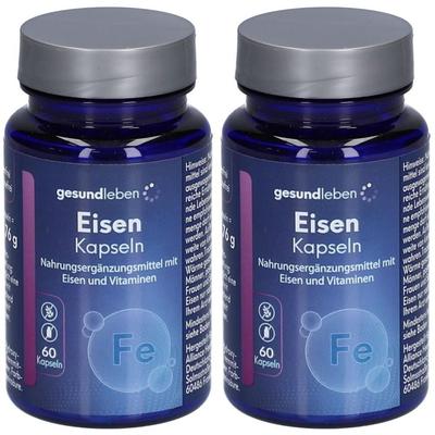 Gesund Leben Eisen 15 mg Kapseln 2x 2x60 St