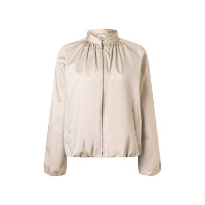 Blouson MAERZ MUENCHEN "Maerz Muenchen 181801 Blousonjacke Damen Bekleidung", Damen, Gr. 40, beige (braun), 96% Baumwolle, 4% Elasthan, Bündchen, Jacken Blouson