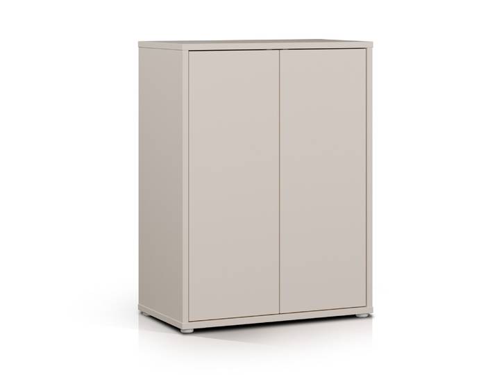 ADIAGO Kommode mit 2 Türen, Material Dekorspanplatte, Sand
