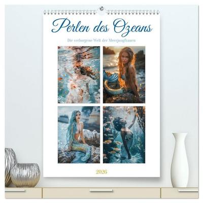 Perlen des Ozeans (hochwertiger Premium Wandkalender 2026 DIN A2 hoch), Kunstdruck in Hochglanz
