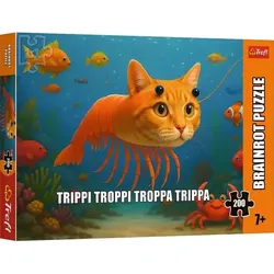 Trefl: Brainrot Trippi Troppi Troppa Trippa - 200-teiliges Puzzle