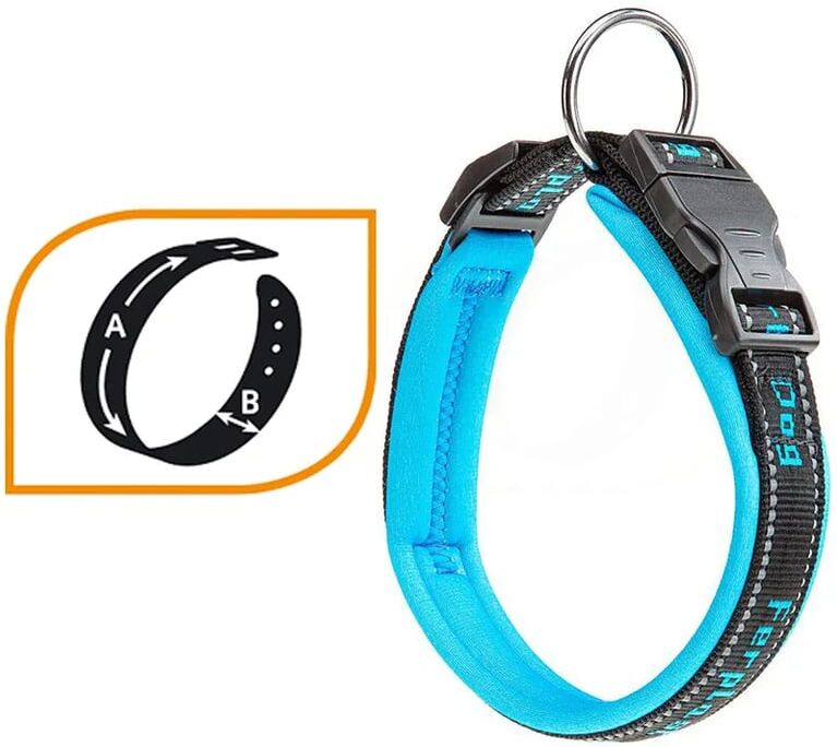 Ferplast Coleira Sport Dog C25 45 Azul