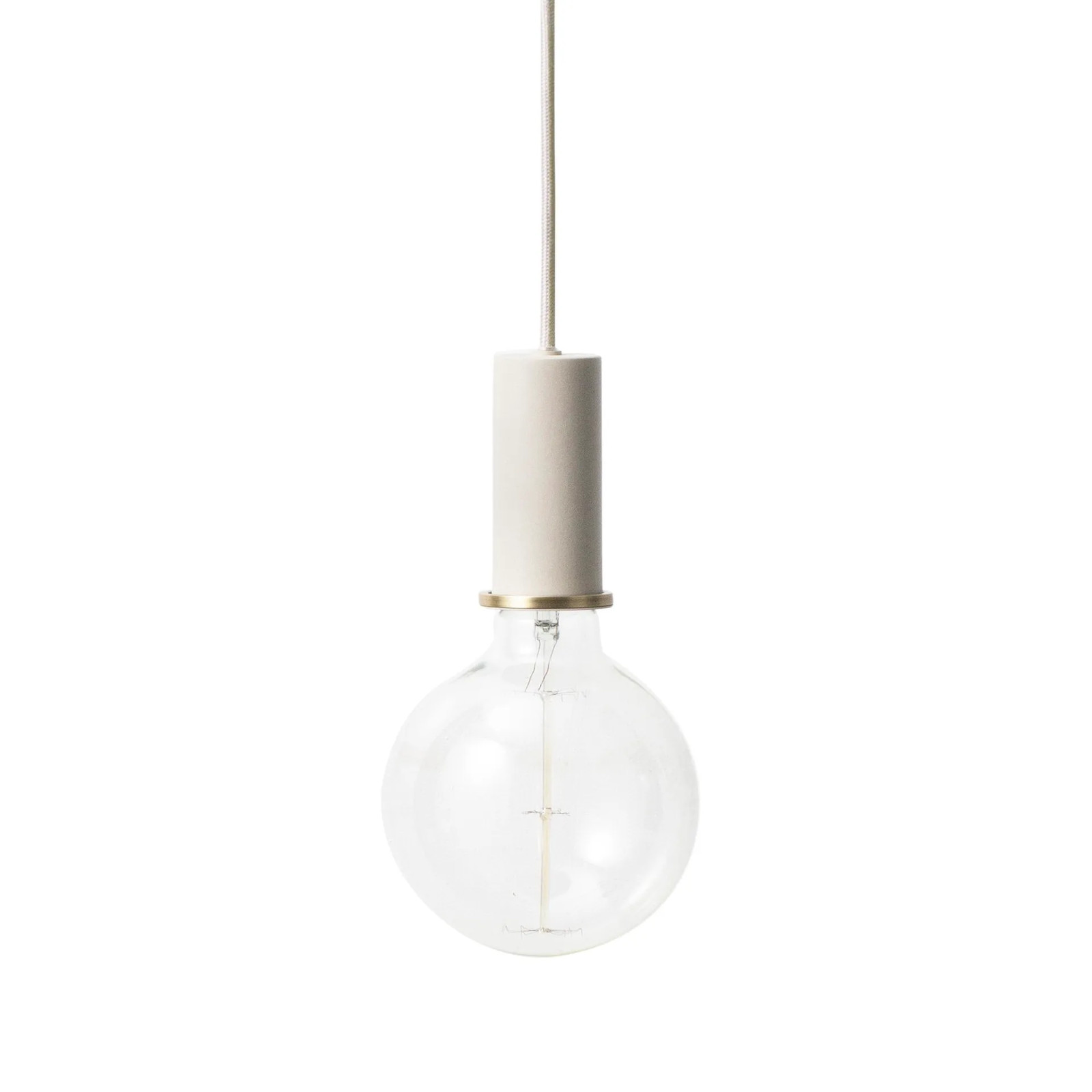 Ferm Living Collect hanglamp klein lichtgrijs