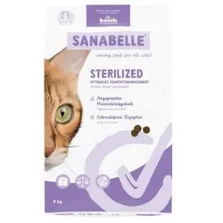 Sanabelle 1 x 8kg Sterilized Katzentrockenfutter