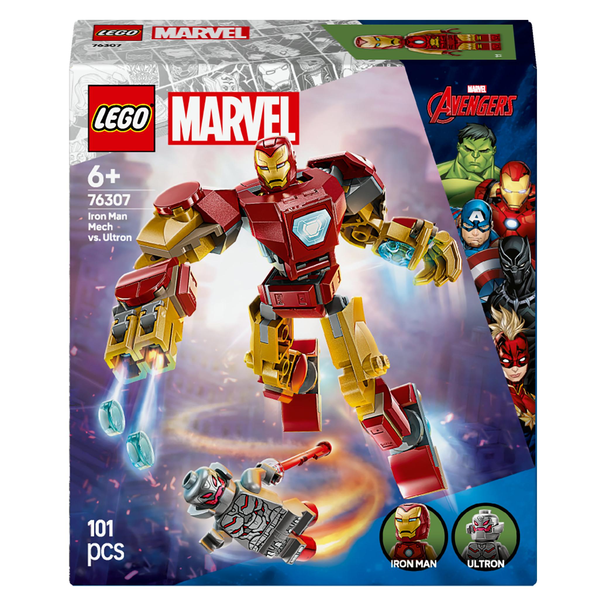 LEGO Iron Man Mech vs. Ultron (LEGO Marvel) (76307)