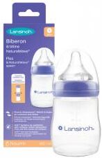 Lansinoh Biberon Natural Wave S 160 ml - Boîte 1 biberon de 160 ml