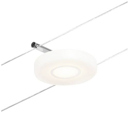 Paulmann Niedervolt-Seilsystem-Leuchte LED fest eingebaut 4.5W LED Chrom (matt)