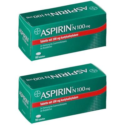 Aspirin N 100 mg Tabletten 2x 2x98 St