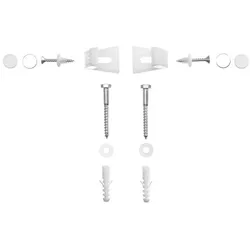 Duravit Befestigungs-Set 0067021000 für Stand-WC und Urinal Fizz, chrom