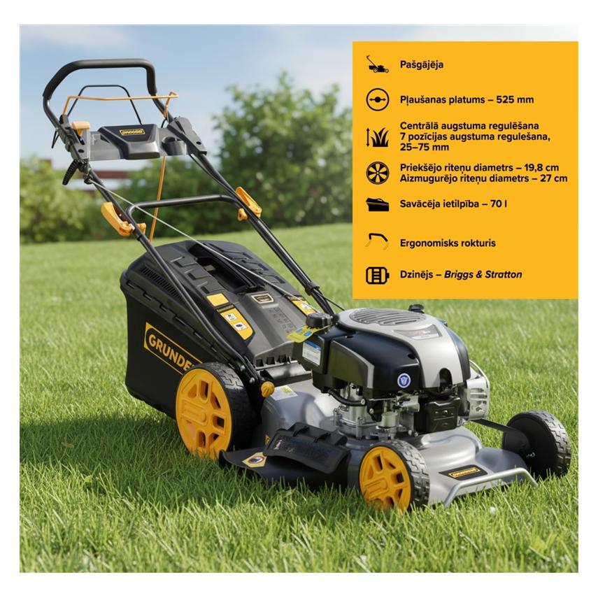 GCS PETROL LAWN S531VHY-BS750EXSV SV GRUNDER (42851620)
