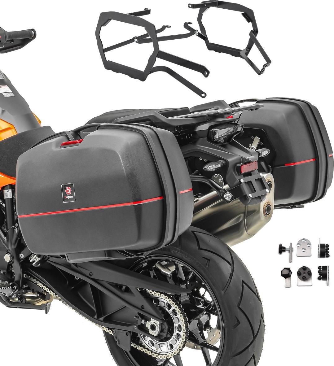 Koffer für Yamaha Tenere 700 / Rally 19-25 Seitenkoffer+Kofferträger T