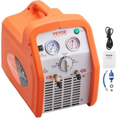 1HP Dual Cylinder Refrigerant Recovery Machine Portable HVAC AC Recovery System 1HP Dual Cylinder Refrigerant Recovery Machine Portable HVAC AC Recovery System