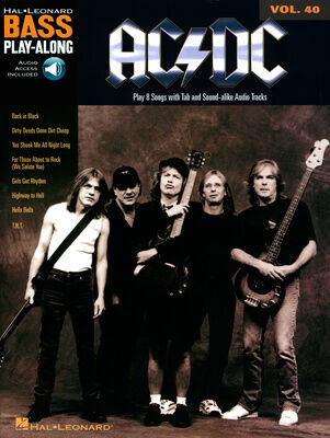 Hal Leonard Bass Play-Along AC/DC