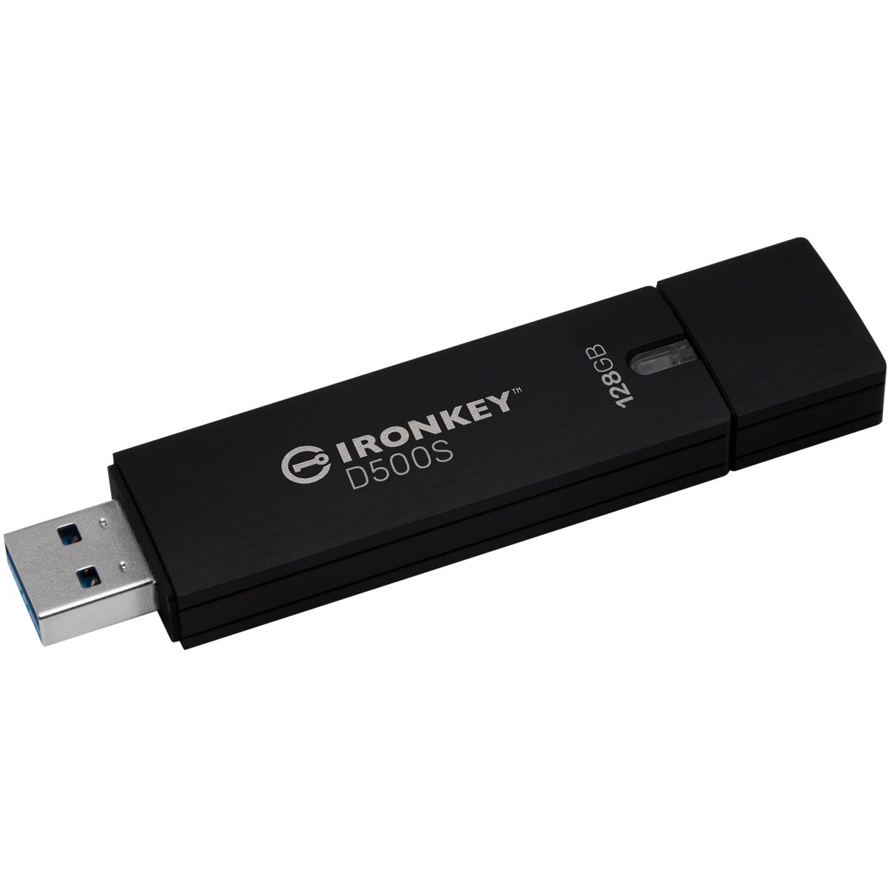 128GB Kingston IronKey D500S - USB-Flash-Laufwerk - TAA-konform