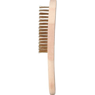 Brilliant Tools Messing Drahtbürste, 4-reihig, 290 mm [Hersteller-Nr. BT706009]