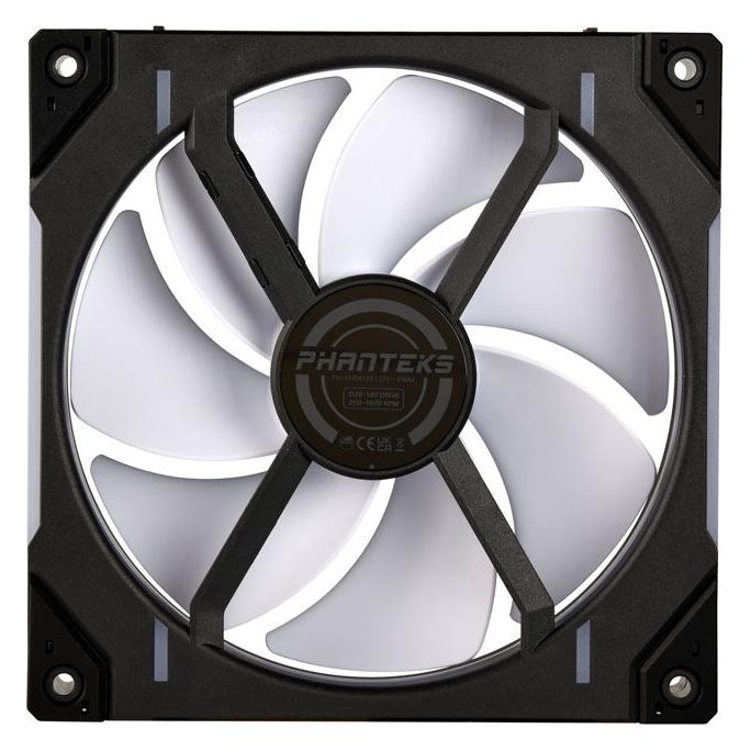 Phanteks D30 Regular Airflow D-RGB (140 mm, 1x) (PH-F140D30_DRGB_PWM_BK01)