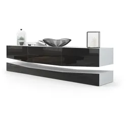 LOWBOARD City Fronten in Schwarz Hochglanz