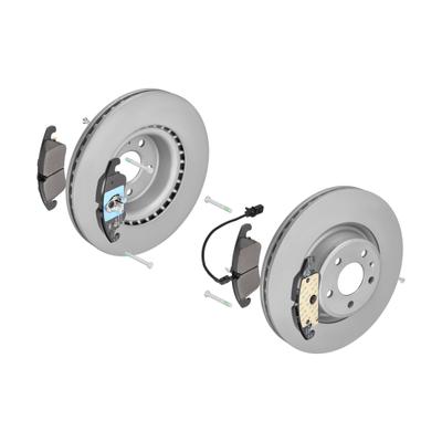 ATE Bremsensatz-Vorderachse IJZJSGH610 Vorderachse belüftet 345mm 30mm für VAG