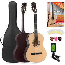 Classic Cantabile Acoustic Series AS-851 7/8 Konzertgitarre Starterset