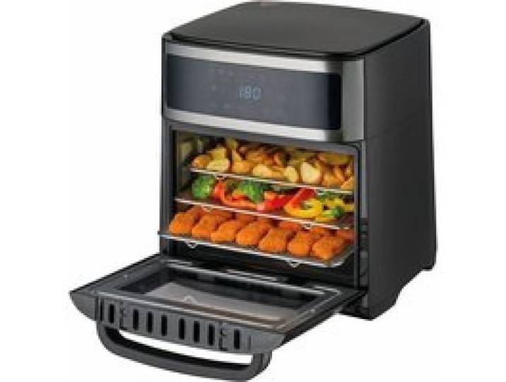 Friteuse à Air Four sans huile - 13L Digital - Écran LED Tactile - 8 Programmes - 1700W- Minuterie