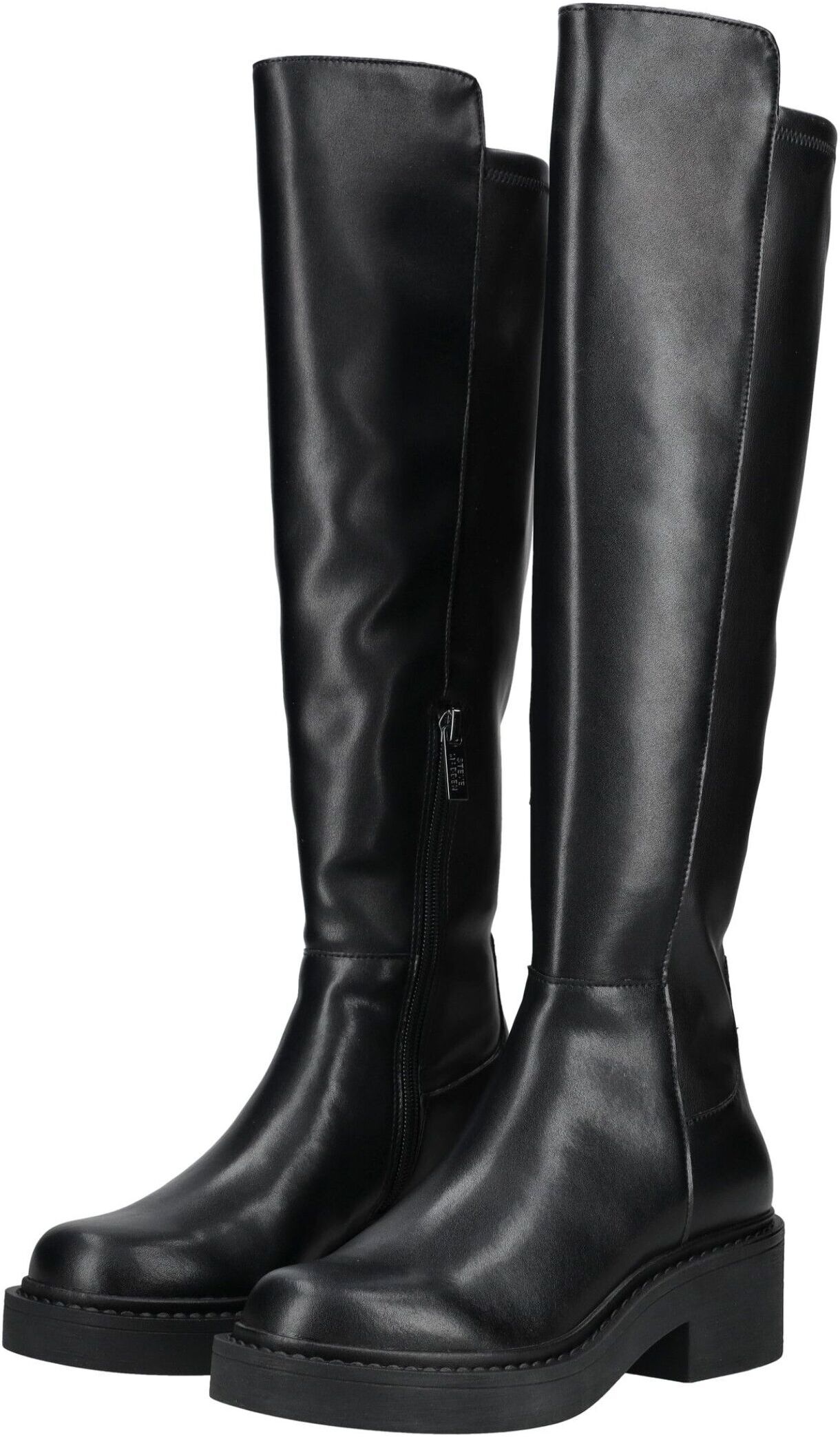 Stiefel STEVE MADDEN "STEVE MADDEN Stiefel PU", Damen, Gr. 38, Synthetik, schwarz, Schuhe Stiefel