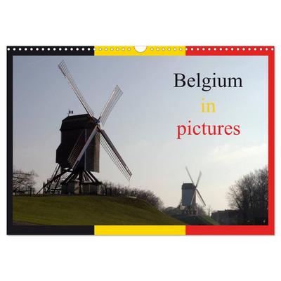 Belgium in pictures (Wall Calendar 2026 DIN A3 landscape), CALVENDO 12 Month Wall Calendar