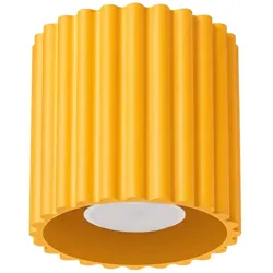 Sollux SL.2413 Deckenleuchte AURA 1 gelb GU10