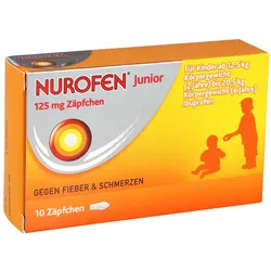 Nurofen Junior 125 mg Zäpfchen 10 ST