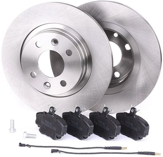 RIDEX 3405B0125 Brake discs and pads set