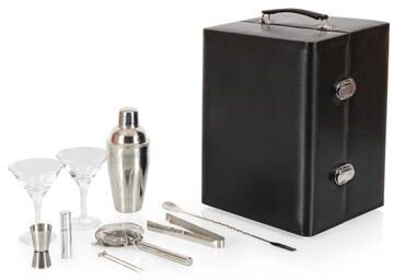 LEGACY® Manhattan-Cocktail Case Black with black Interior