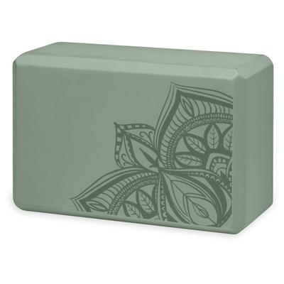 GAIAM - Block - Yogablock Gr 22,9 cm x 15,2 cm x 10,1 cm celery point