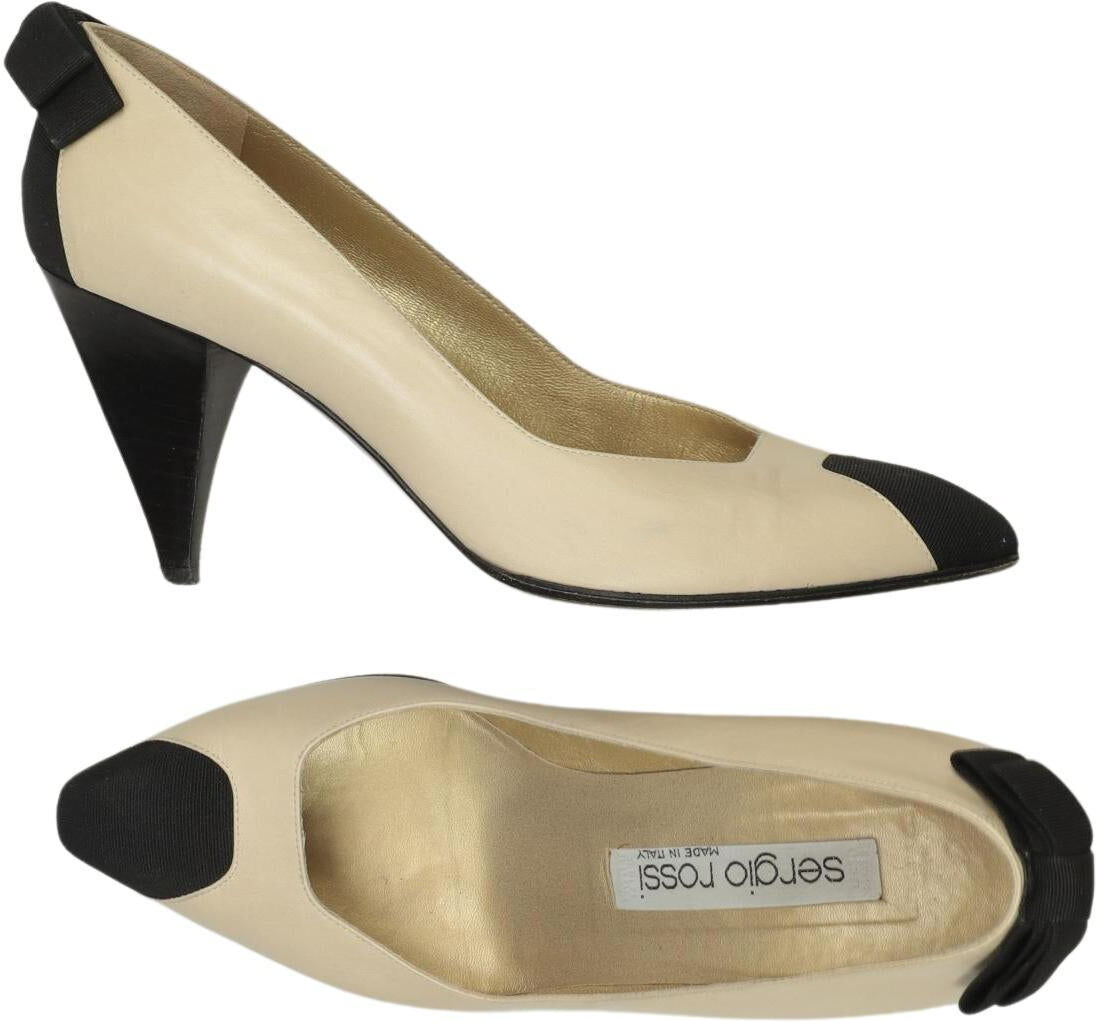 Sergio Rossi Damen Pumps, Mehrfarbig, Gr. EU 38, kein / Etikett - Second Hand