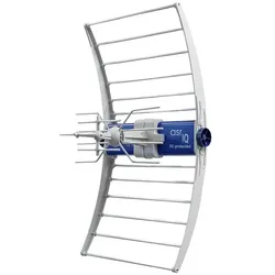 Telkom Telmor DVB-T/T2 ASR IQ 5G 700 PROTECTED 2023 TV antena su ZZA-7 maitinimo šaltiniu (Parabolantenne), SAT Spiegel + SAT Antennen