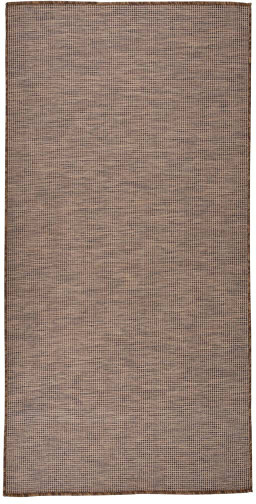 August Grove Weeden Hand Woven Indoor / Outdoor Area Rug Brown Rectangle 100 x 200cm