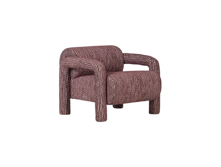 Design Loungesessel „Lenny“ Bordeaux De Eekhoorn