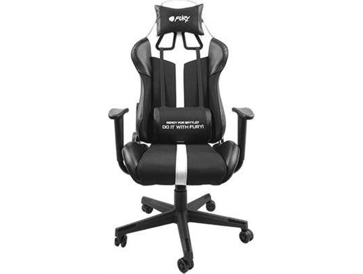 FURY Avenger XL Universal gaming chair Padded seat Black White