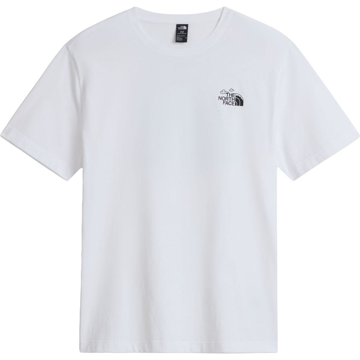 The North Face U NAT High Society RLX Softshell Tee-graphic tnf white (FN4) M NF0A8JPQFN4-M