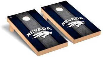Skip's Garage Nevada Wolf Pack Vintage Cornhole Board Set