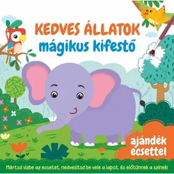 Zauberhafte Malbuch mit Pinsel