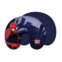 Spiderman Spiderman U-förmiges Reisekissen – Weiches Nackenkissen