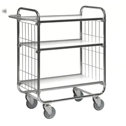 Kongamek Kommissionierwagen KM8000-3MB (945 x 470 x 1120), elektrolytisch verzinkt