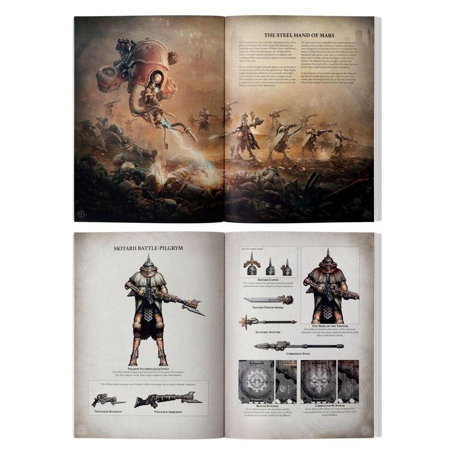Games Workshop Warhammer 30k - Journal Tactica : Skitarii : The Steel Hand of Mars (Papier) (31-146)
