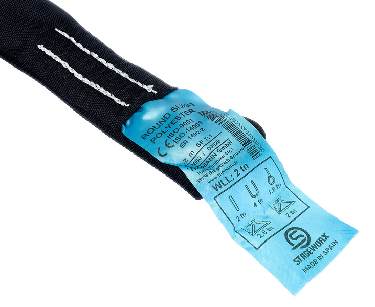 Stageworx Round Sling WSL-20 4,0m nero