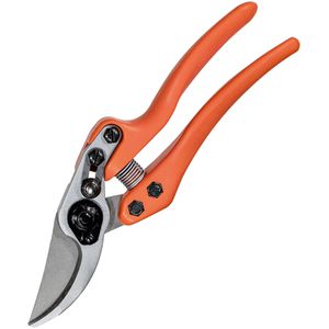 Original-LÖWE Gartenschere 11.107, Bypass, kunststoffüberzogener Stahlgriff, schneidet bis 22 mm Ø