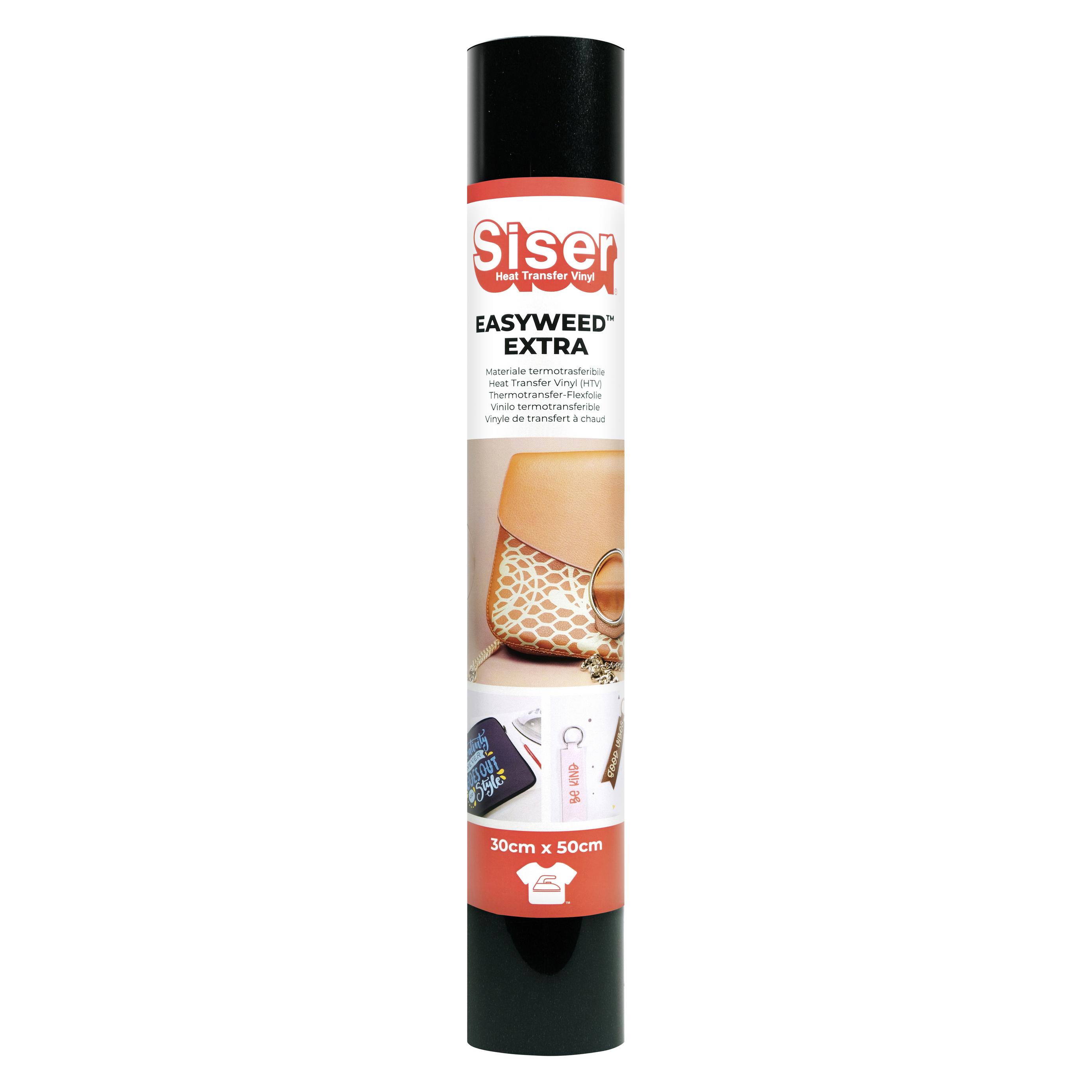 Siser Transferfolie Schnittbreite 30 cm Schwarz (1FVDEN--NE-3050)