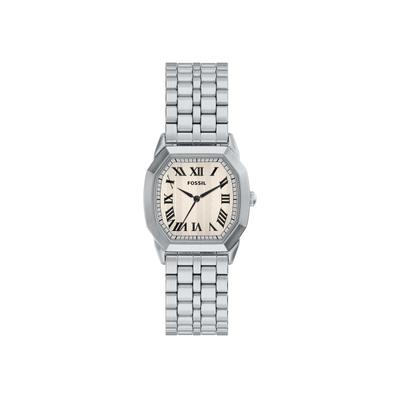 Quarzuhr FOSSIL "Harlow", silber (edelstahlfarben), Armbanduhren, Herren, Quarzuhr, Armbanduhr, Edelstahlarmband, analog