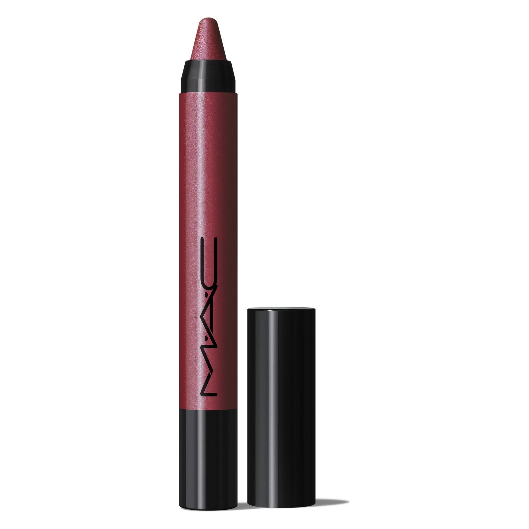 MAC Jeans Mac Dazzle Lips Crayon Grapeful A Vibrant Lip Crayon For A Dazzling Finish (Grapeful) (773602773244)