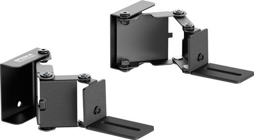 SpeaKa Professional SP-SBM-300 Soundbar-Wandhalterung Boden-Wand Wandabstand (max.): 142mm Schwarz 1St.