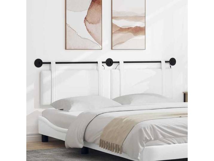 Tête de lit suspendue Avec lumière LED Blanc Tissu poids:8.58 kg 7963